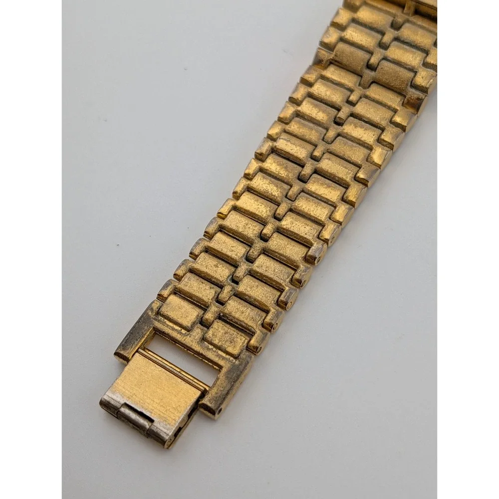 Sahara Men's Tank Watch 25mm Case Gold 7.75